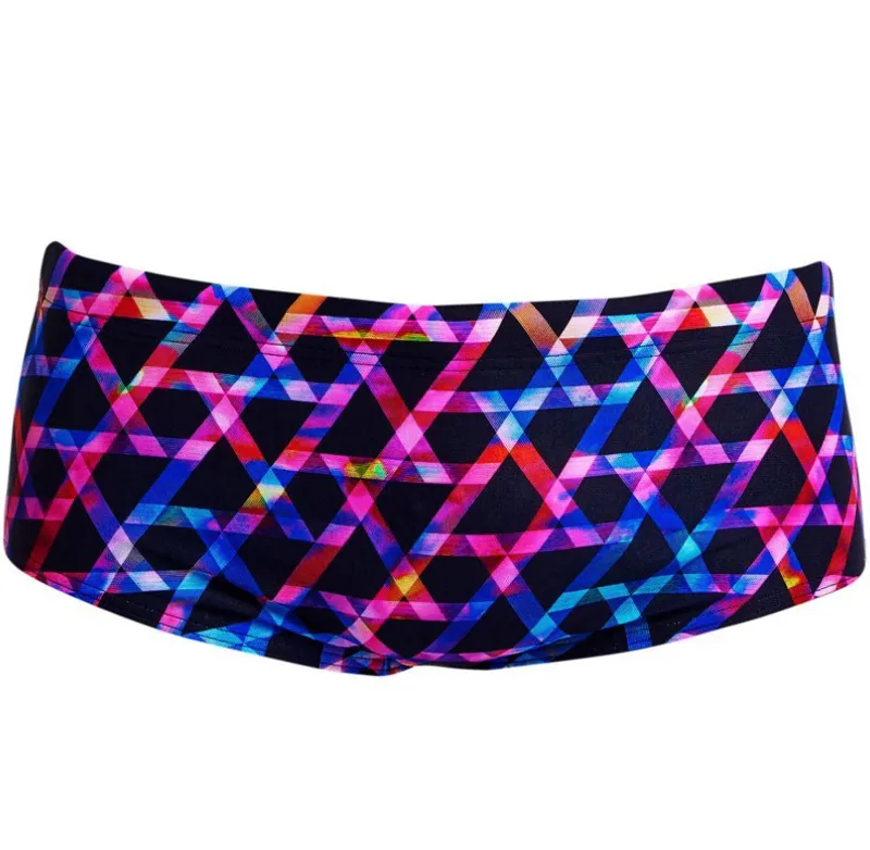 Funky Trunks Men's Sidewinder Swim Trunks Strapping